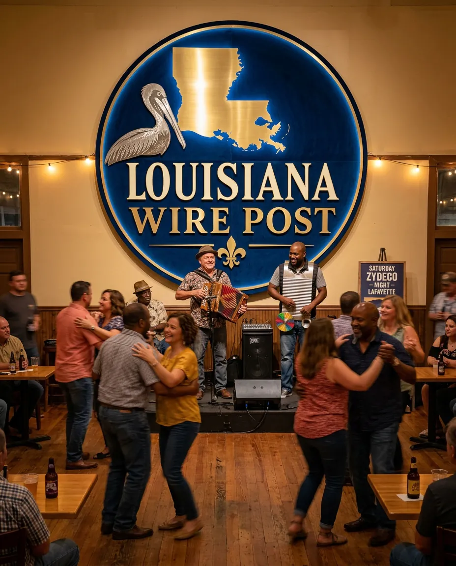 Saturday zydeco dance hall